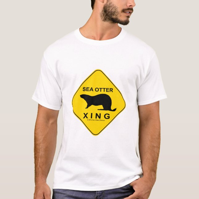 Sea Otter Xing T-Shirt (Vorderseite)
