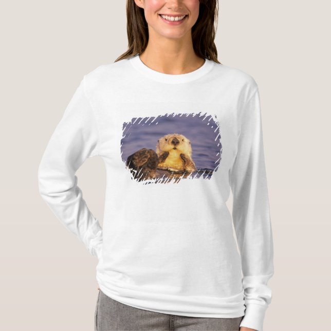 Sea Otters, Enhydra lutris 5 T-Shirt (Vorderseite)
