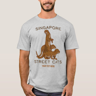 Sea Otters in Singapur T-Shirt