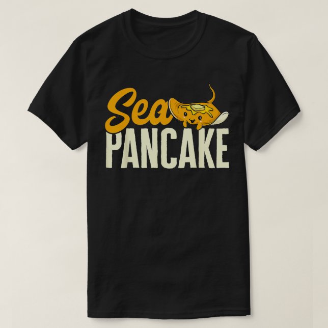 Sea Pancake Stingray Manta Ray Ocean Stingray T-Shirt (Design vorne)