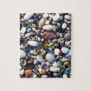 Sea Pebbles Beach Stones Rhodes Griechenland Puzzle