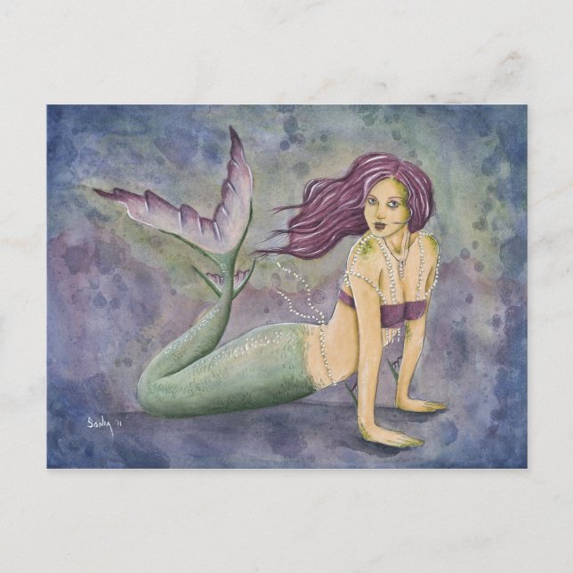 Sea Queen Postcard Postkarte (Vorderseite)