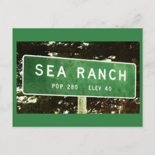 Sea Ranch Kalifornien Postkarte
