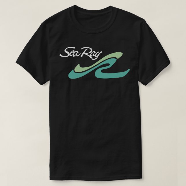 Sea Ray war der erste Bootshersteller, der Fiber v T-Shirt (Design vorne)