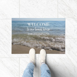 Sea & Sand Beach Waves Beach House Fußmatte