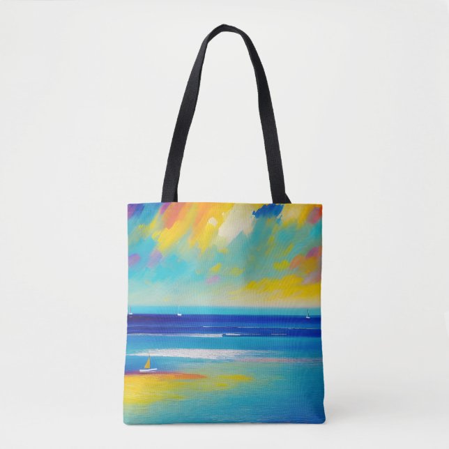 Sea Scape 10 "Auf dem Sand stecken". (Vorderseite)