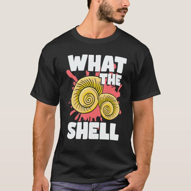 sea shell hunter and Conch Collector seashell hunt T-Shirt (Vorderseite)