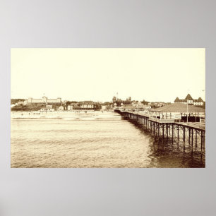 Sea Side Park Old Orchard Beach, Maine 1904 Poster
