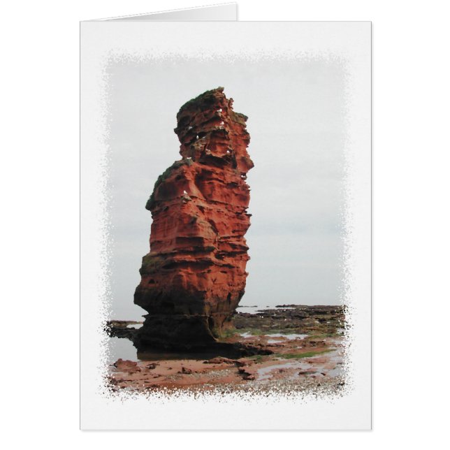 Sea Stack Rock. Ladram Bay, Devon Vereinigtes Köni (Vorne)