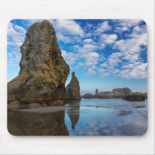 Sea Stacks on Bandon Beach in Bandon, Oregon 1 Mousepad