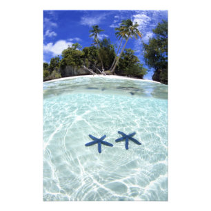 Sea stars, Rock Islands, Palau 2 Fotodruck
