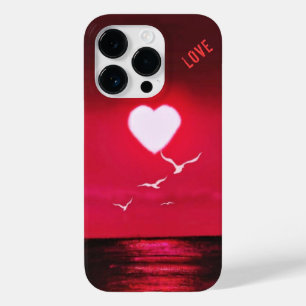 Sea Sunset iPhone Case Liebe Romantic Red