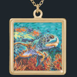 Sea Sweetheart I Vergoldete Kette<br><div class="desc">Meeresleben</div>