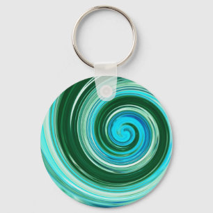 Sea Swirl Custom Schlüsselanhänger zu personalisie
