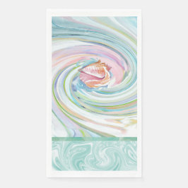 Sea Swirl Muschel Serviette