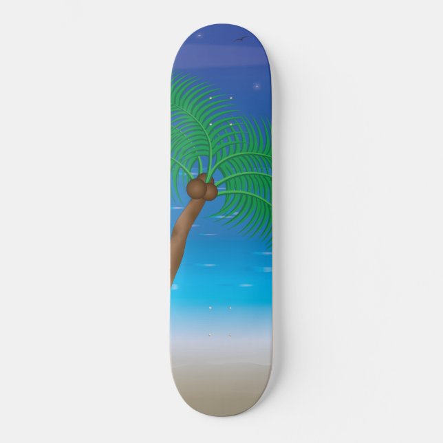 Sea Themed Skateboard (Vorderseite)