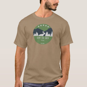 Sea to Sky Train British Columbia T-Shirt