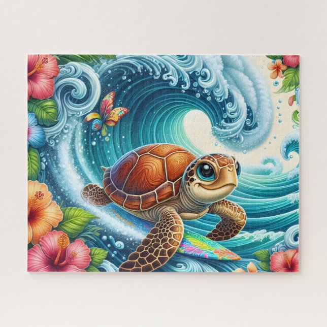 Sea Turrtle Puzzle (Horizontal)