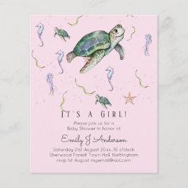 Sea Turtle and Friends Baby Boy oder Girl Shower I