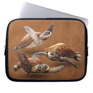 Sea Turtle Animals Extinction Save The Turtles Laptopschutzhülle
