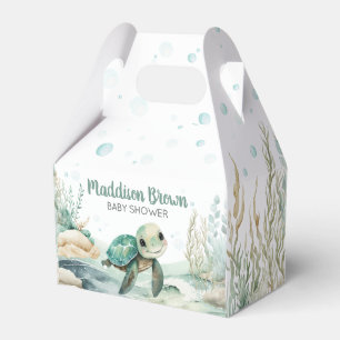Sea Turtle Baby Dusche Geschenkschachtel