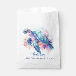 Sea Turtle Baby Dusche Geschenktütchen