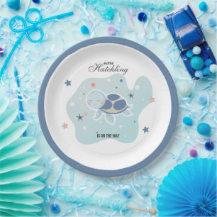 Sea Turtle Baby Dusche Niedlicher Ozean Pappteller