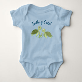 Sea Turtle Baby Shower Co-Ed Gender Neutral Strampler