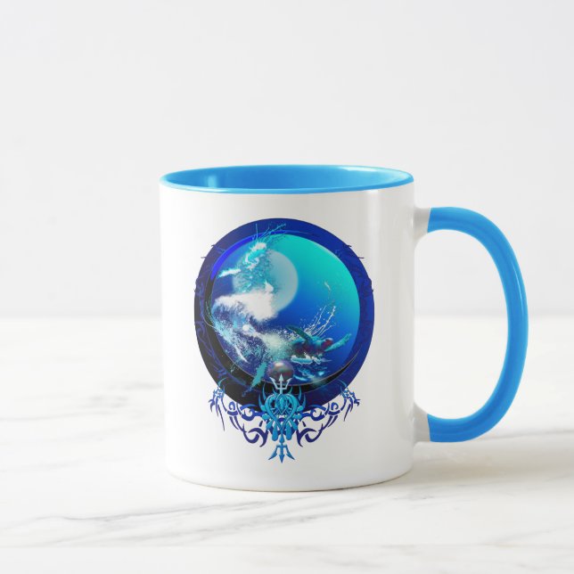 SEA TURTLE BLUE MOON RACE TASSE (Rechts)