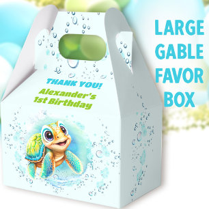 Sea Turtle Bool Pool Party Geburtstag Grosses Gabe Geschenkschachtel