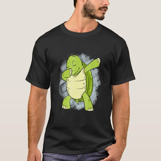 Sea Turtle Dance Move T-Shirt Disco Party (Vorderseite)