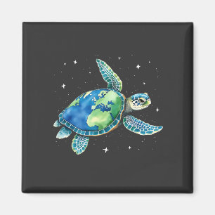 Sea Turtle Earth Day 2025 Sea Animals Magnet