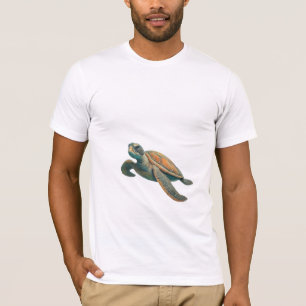 Sea Turtle Family im Korallenriff: T - Shirt