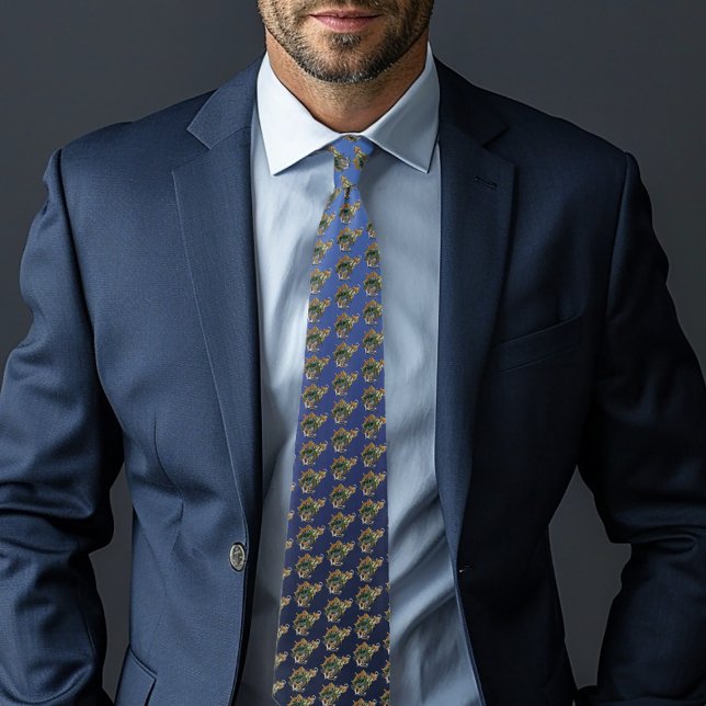 Sea Turtle Green Blue Krawatte (Von Creator hochgeladen)