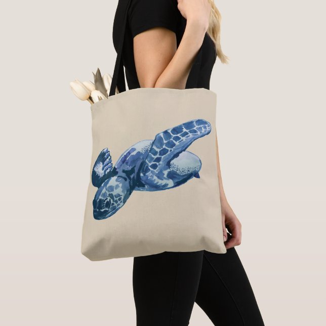 Sea Turtle Lover Beach Tote Bag (Von Nahem)