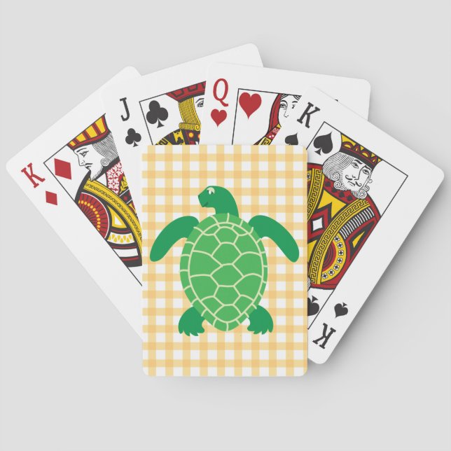 Sea Turtle Playing Cards Spielkarten (Rückseite)