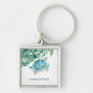 Sea Turtle Schlüsselanhänger Personalisiert