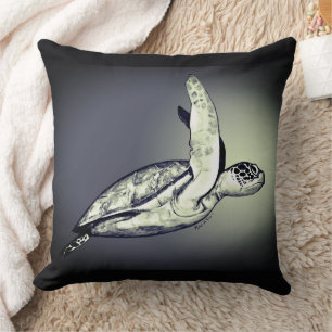 Sea Turtle Spirit Art Kissen