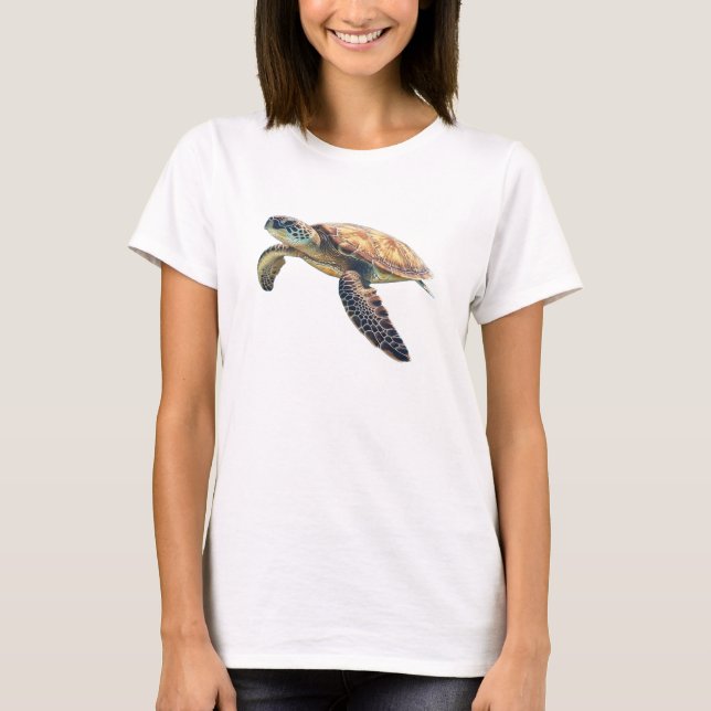 Sea Turtle T - Shirt (Vorderseite)
