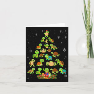 Sea Turtle Weihnachtsbaum Matching Familie Xmas Tr Karte