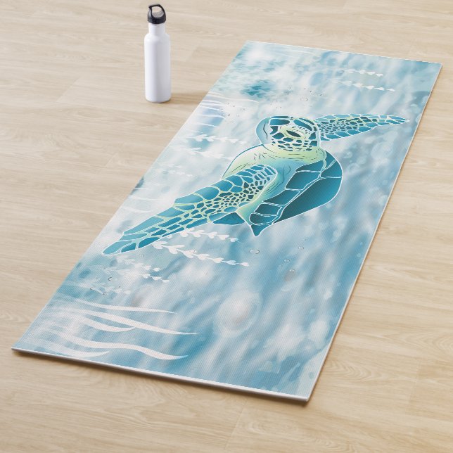Sea Turtle Yoga Mat - 01 bl Yogamatte (Beispiel)