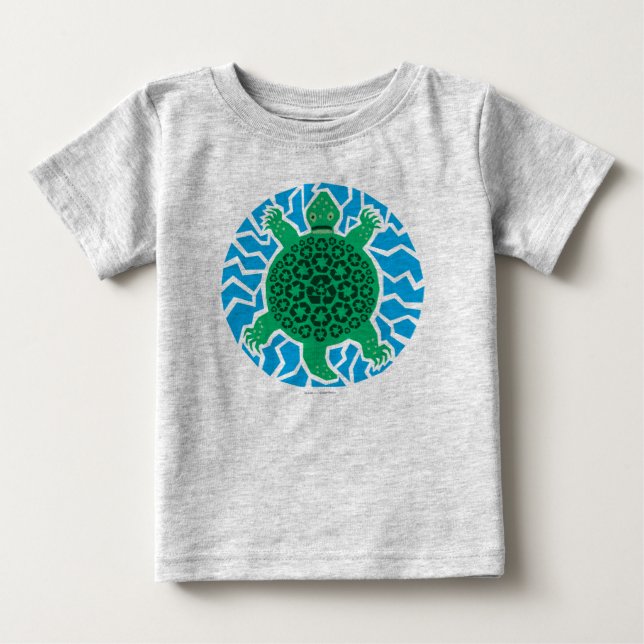 Sea Turtles Baby T-shirt (Vorderseite)