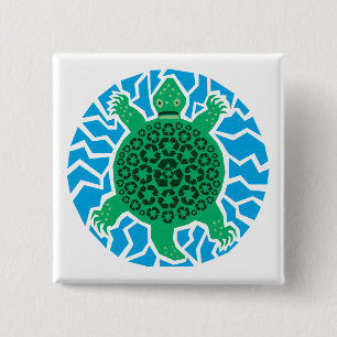 Sea Turtles Button
