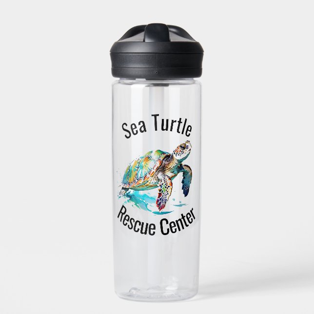Sea Turtles Design Trinkflasche (Vorderseite)