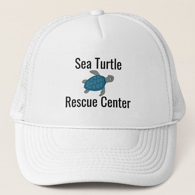 Sea Turtles Designerhut Truckerkappe (Vorderseite)