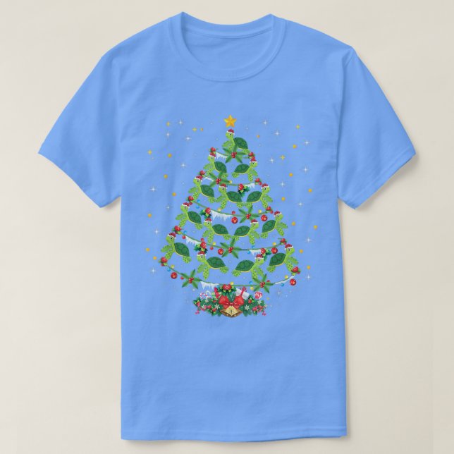 Sea Turtles Lover Xmas Gift Sea Turtle Christmas T T-Shirt (Design vorne)