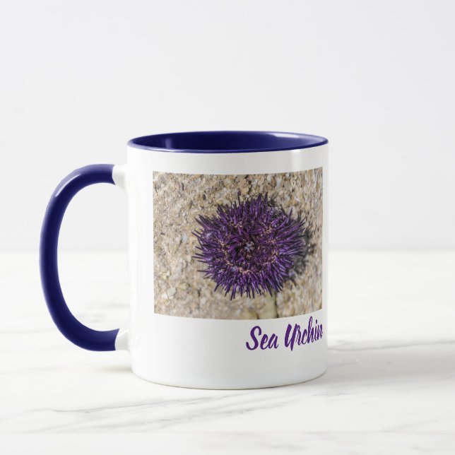 Sea Urchin Ocean Beach Holiday Sommer Souvenir Tasse (Links)