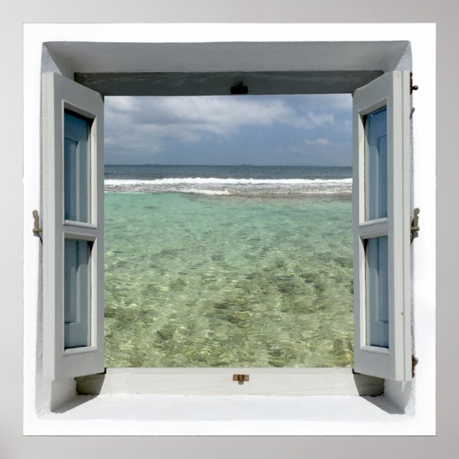 Sea View Window Poster (Vorne)