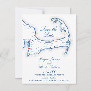 Sea Wappen Beach Hotel Falmouth Cape Cod Wedding Save The Date