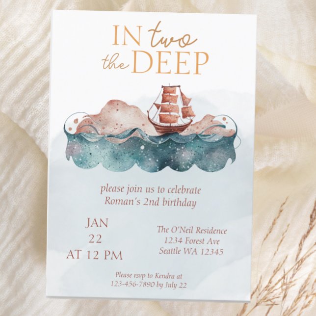 Sea Whimsiean Pirate Einladung (Von Creator hochgeladen)